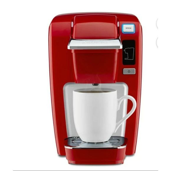 Keurig® Single-Serve Coffee Maker, Red, Pre-Owned - 10.8" H, 6.9" W, 10.7" D - Picture 6 of 15
